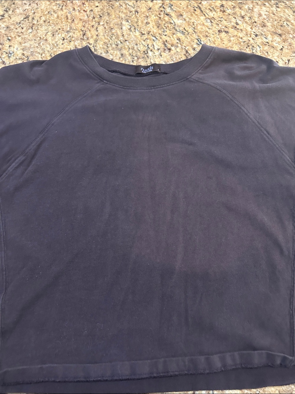 nuuds Cropped Crewneck T-shirt